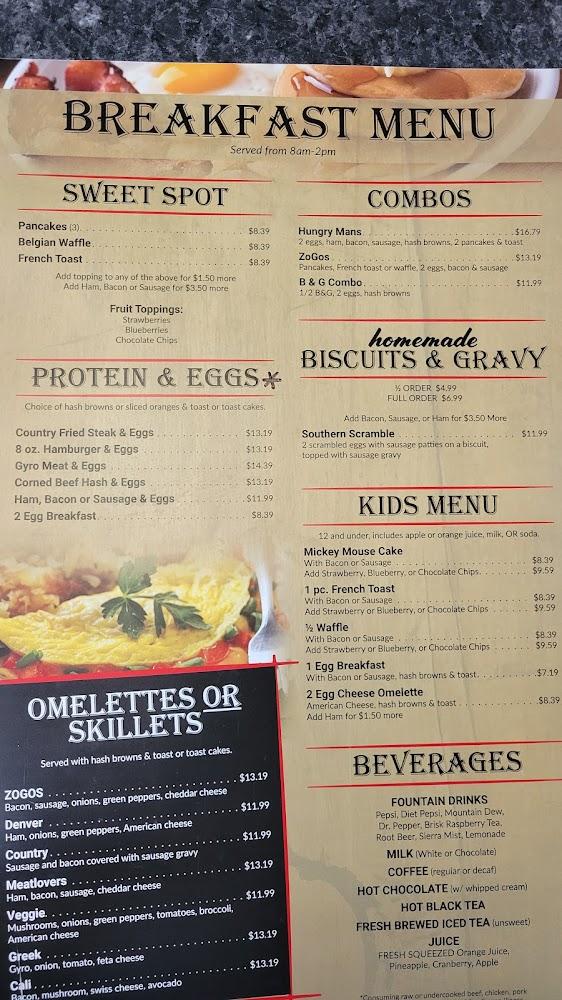 ZoGo's Sports Grill & Video Gaming Menu image 4